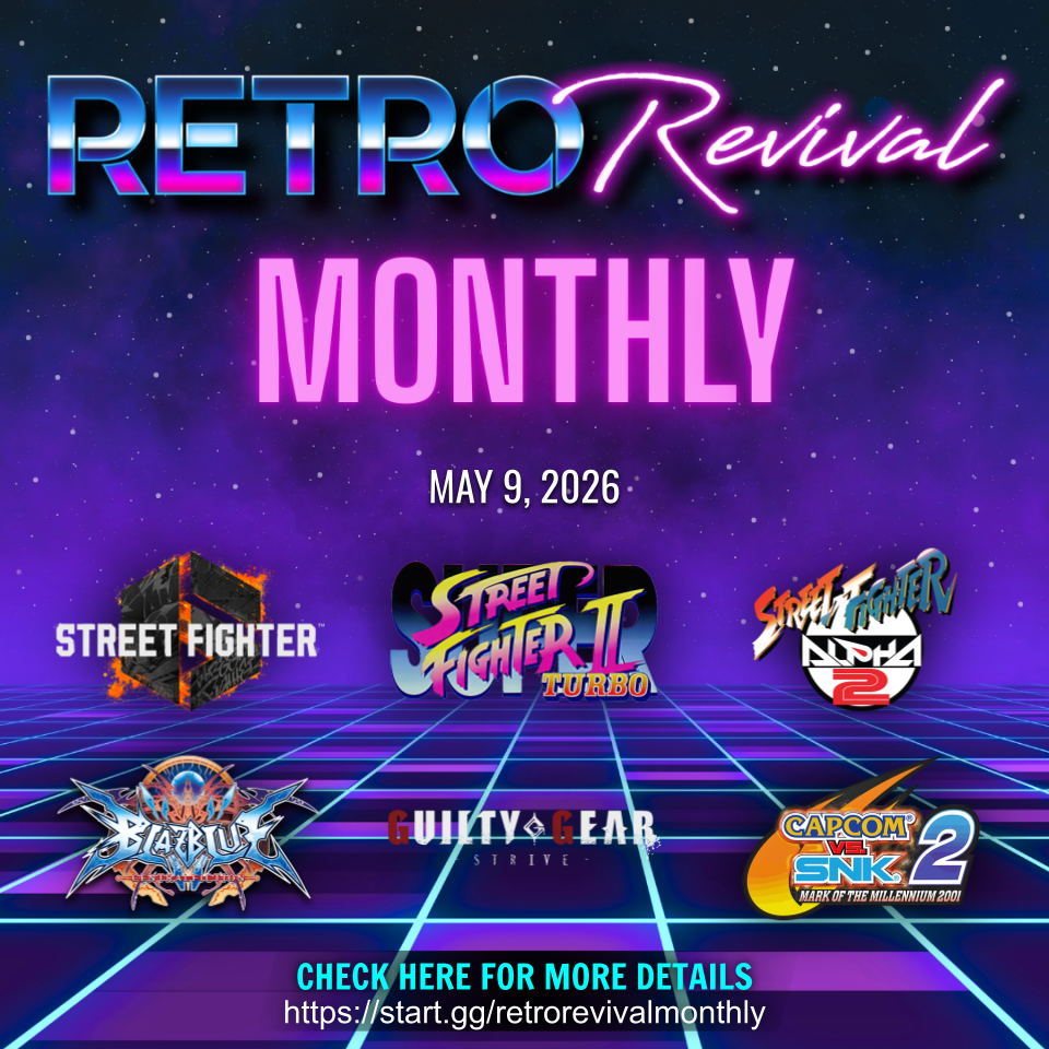 Retro Revival May Monthly Schedule